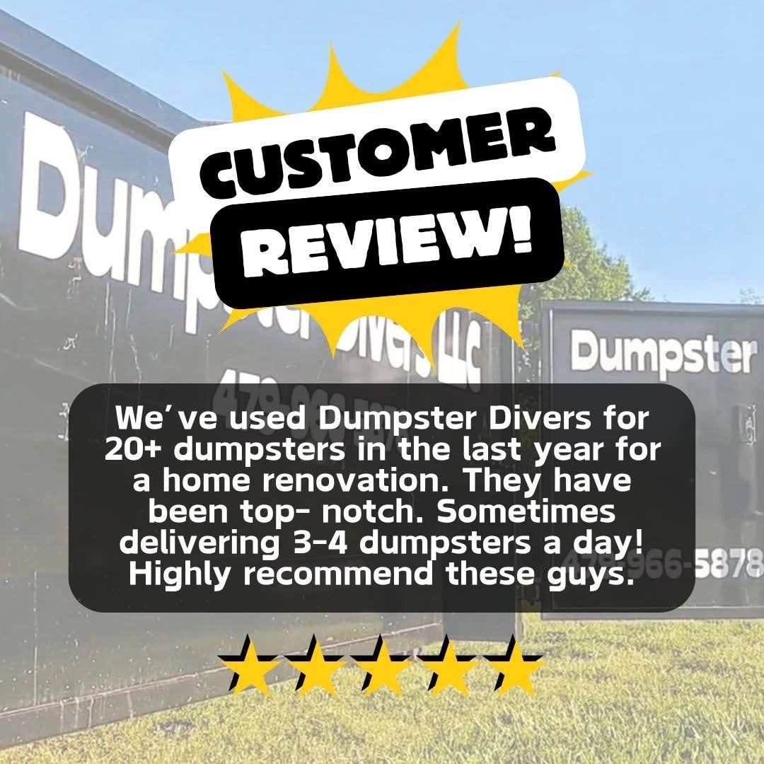 Customer review for Dumpster Divers NWA